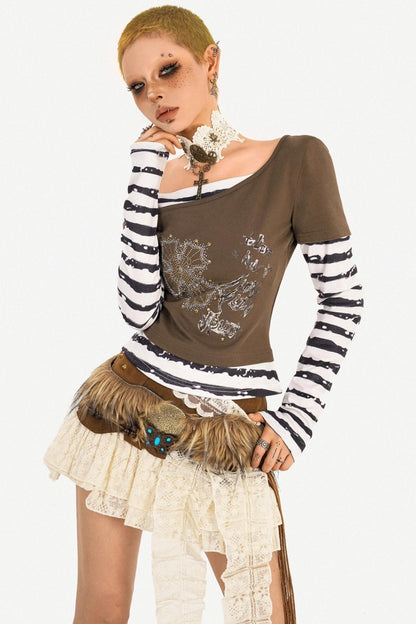 Cool Original Retro Lace Short Skirt