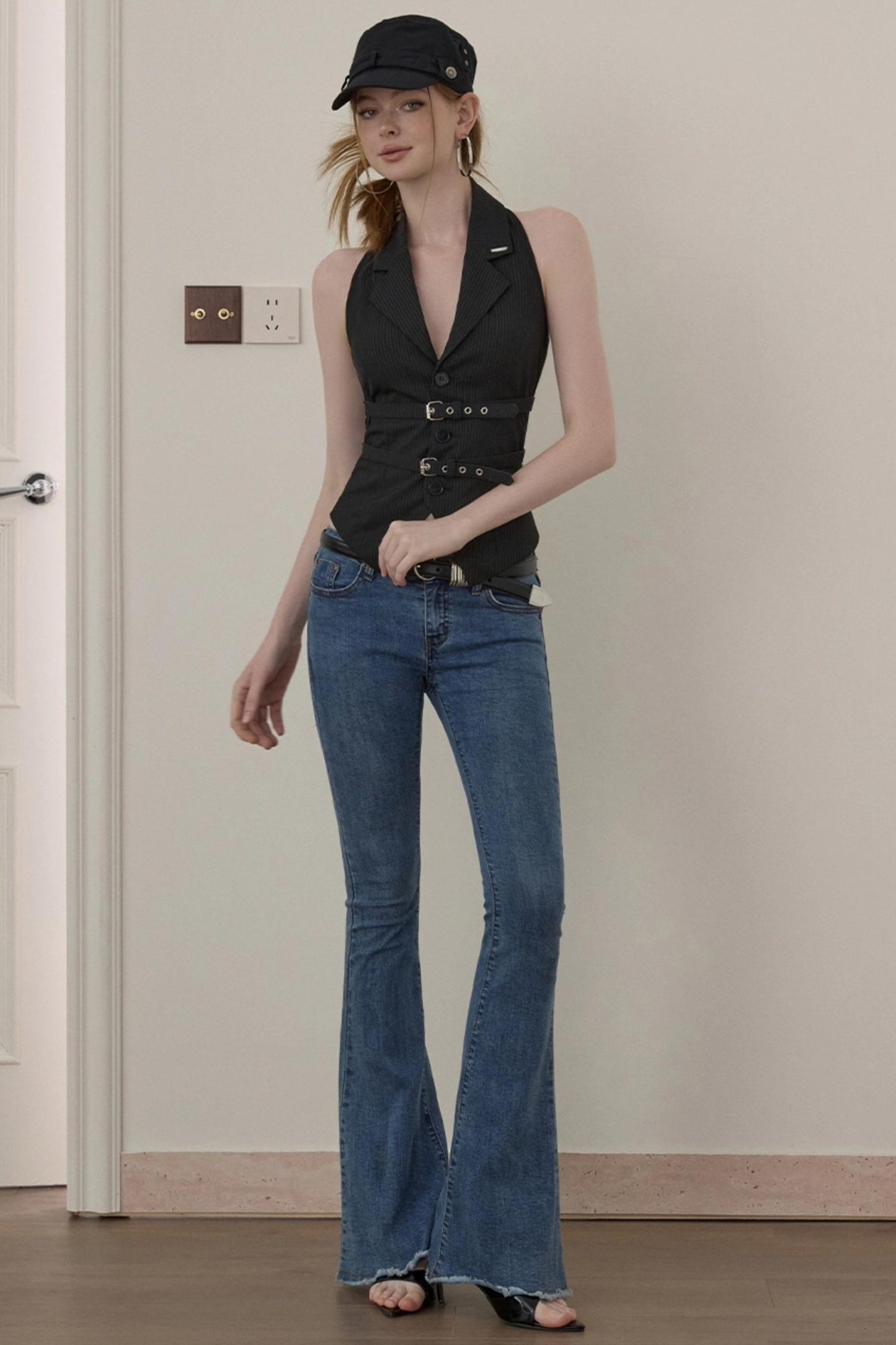 Wuha Pre-Fall Retro Bootcut Jeans