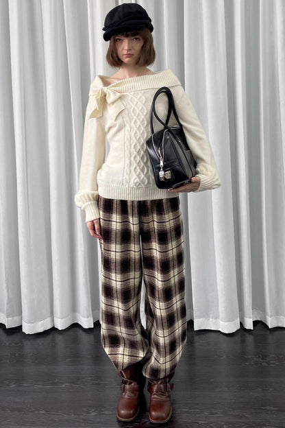 Versatile Lazy Sense Cable Sweater