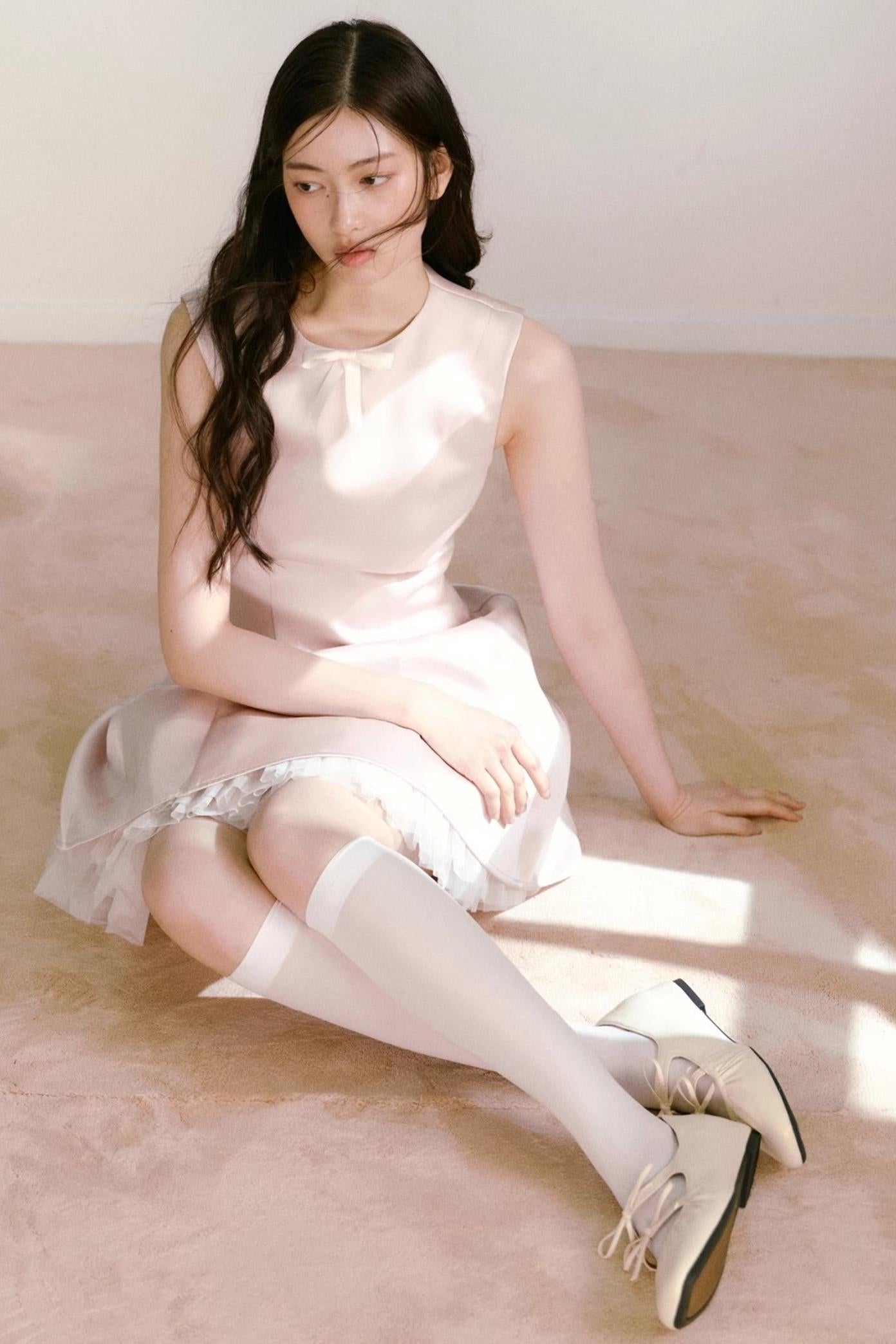 Pink Satin Ballet Dress