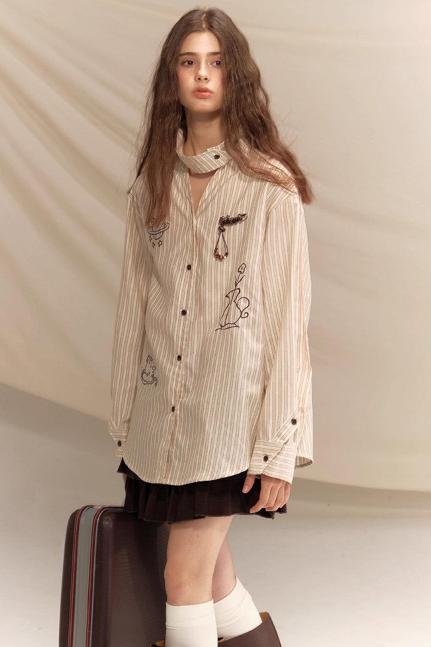 Vintage Pin Striped Shirt