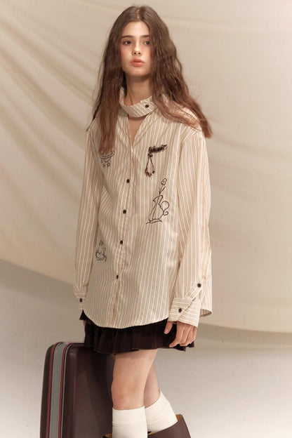 Vintage Pin Striped Shirt