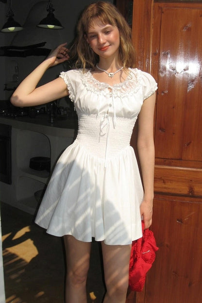 Uena Lace A-Line Dress