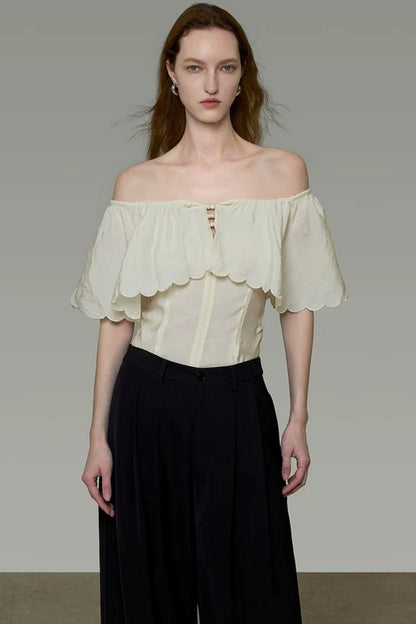 One-Shoulder Elegant Top