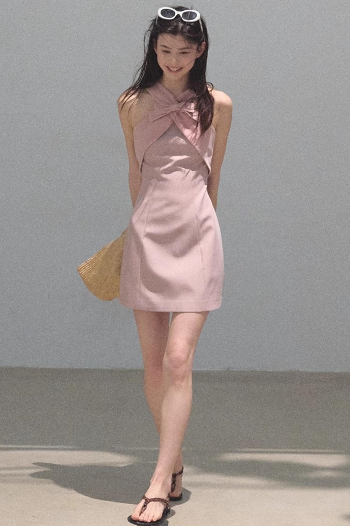 A-Line Cinched Waist Dress