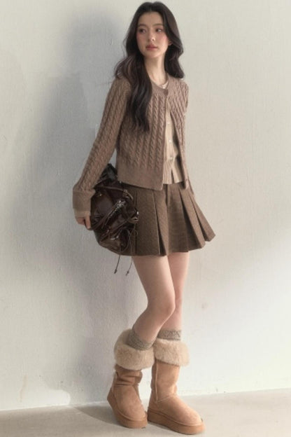 Fake Two Gentle Knit Sweaters