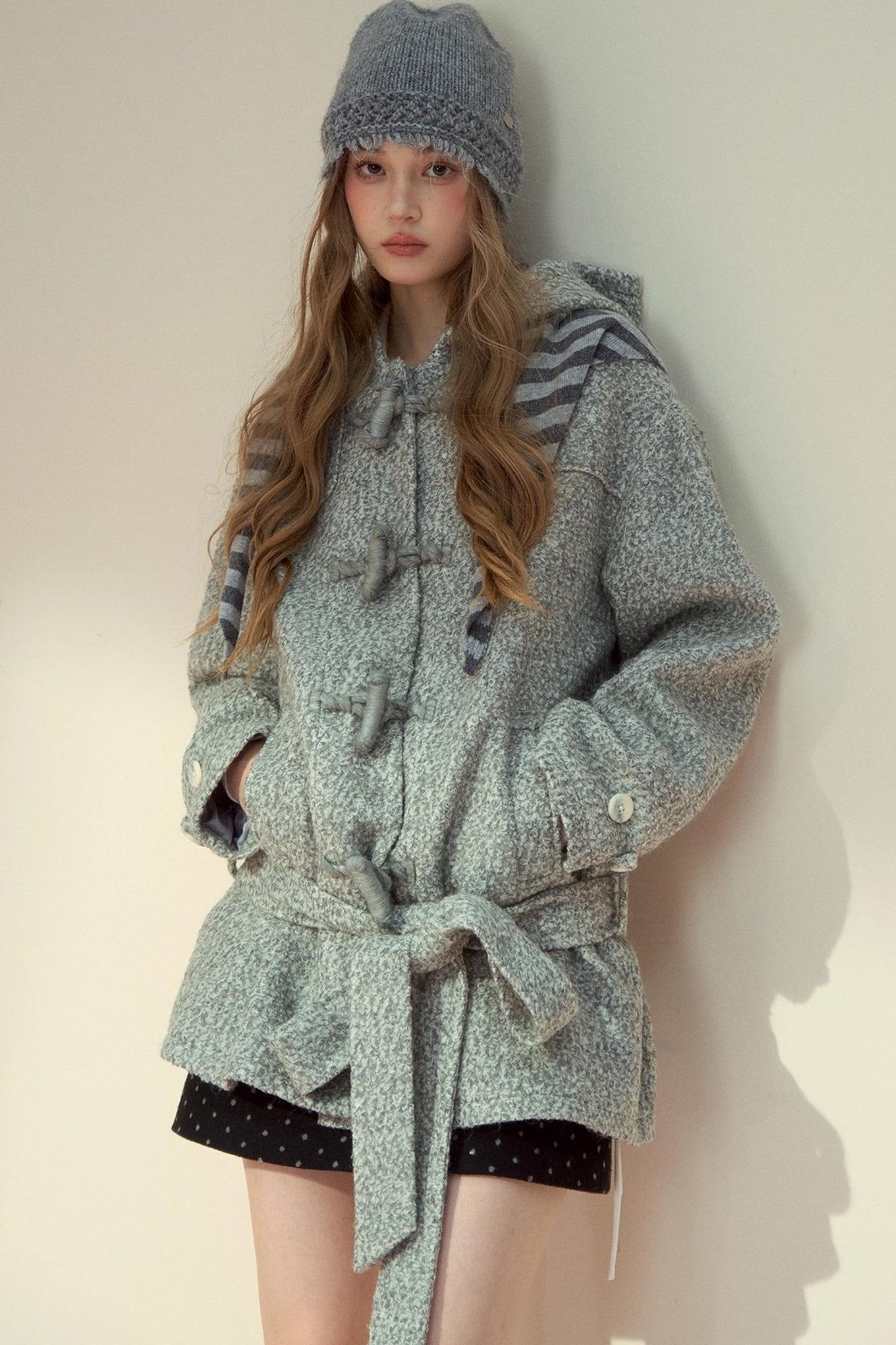 Collegiate Style Sheep Wool Jacket