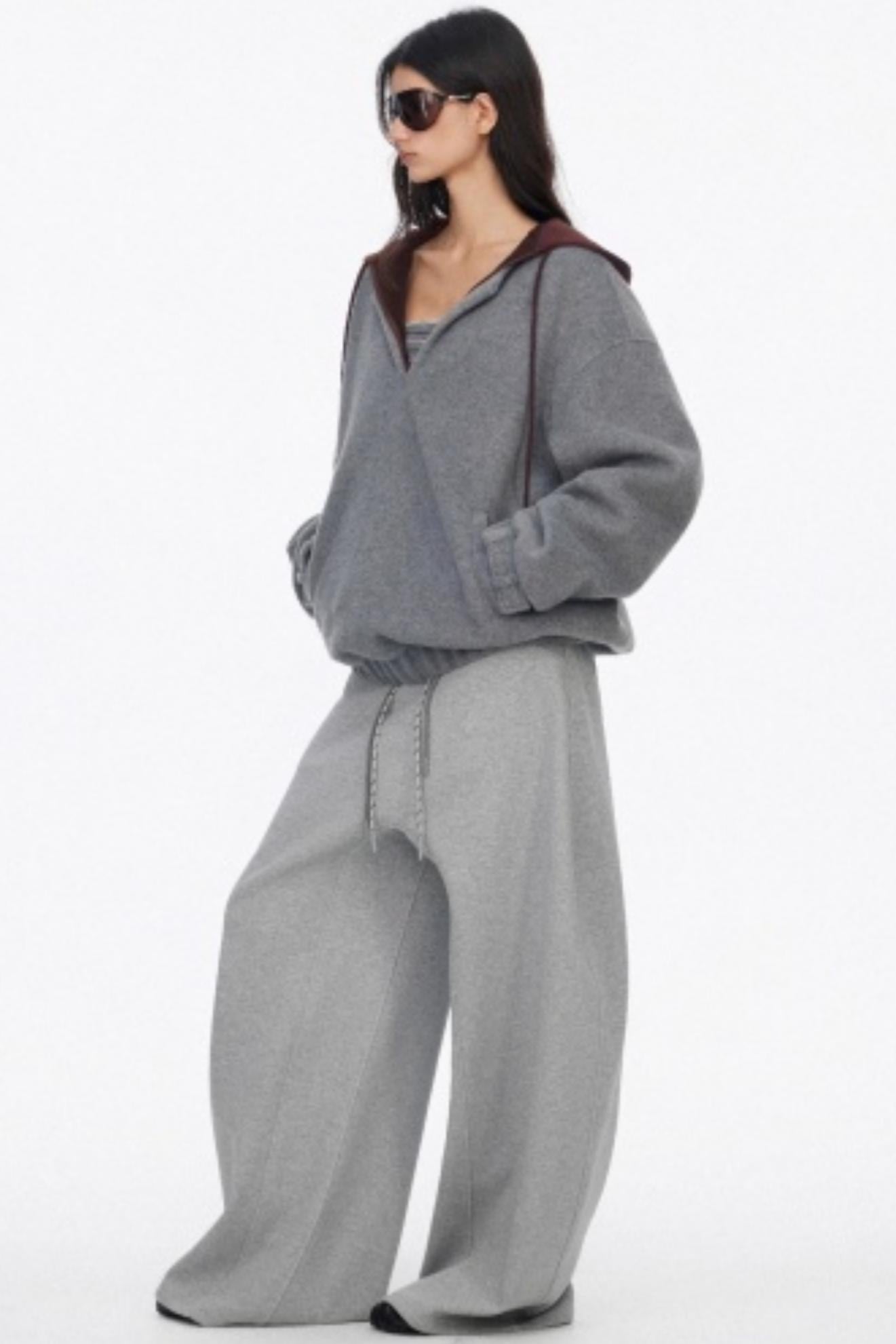 Silhouette Knit V-Neck Sweater