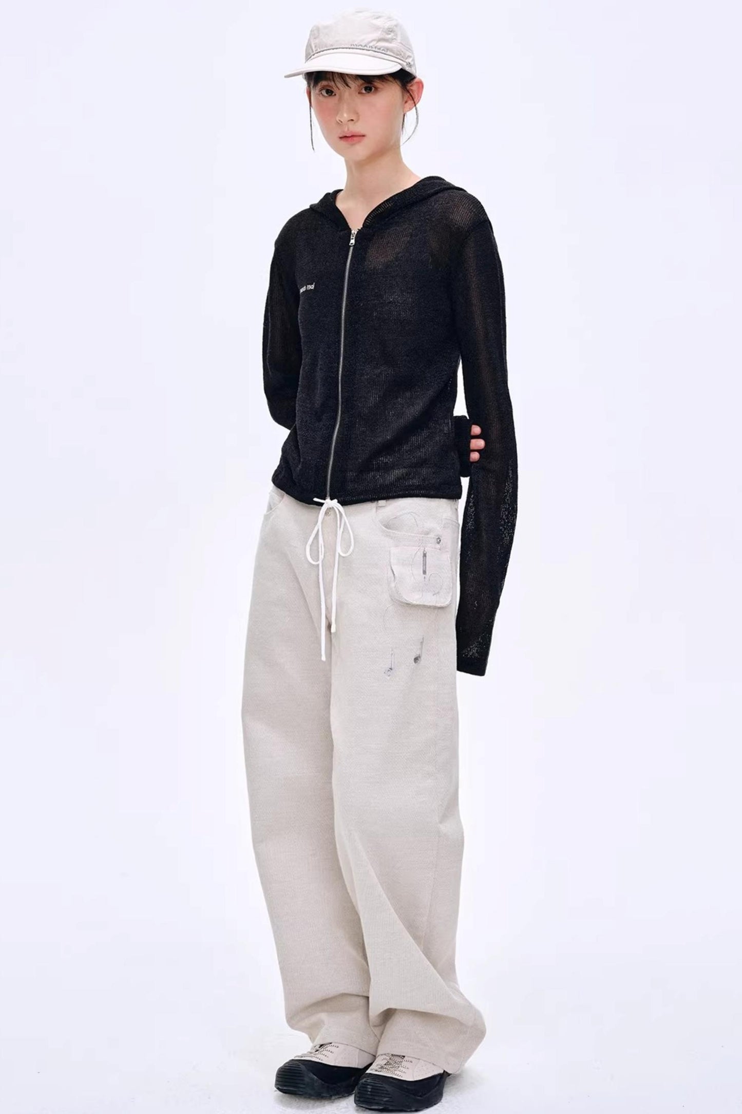 Misty Shanye Embroidered Cardigan Top