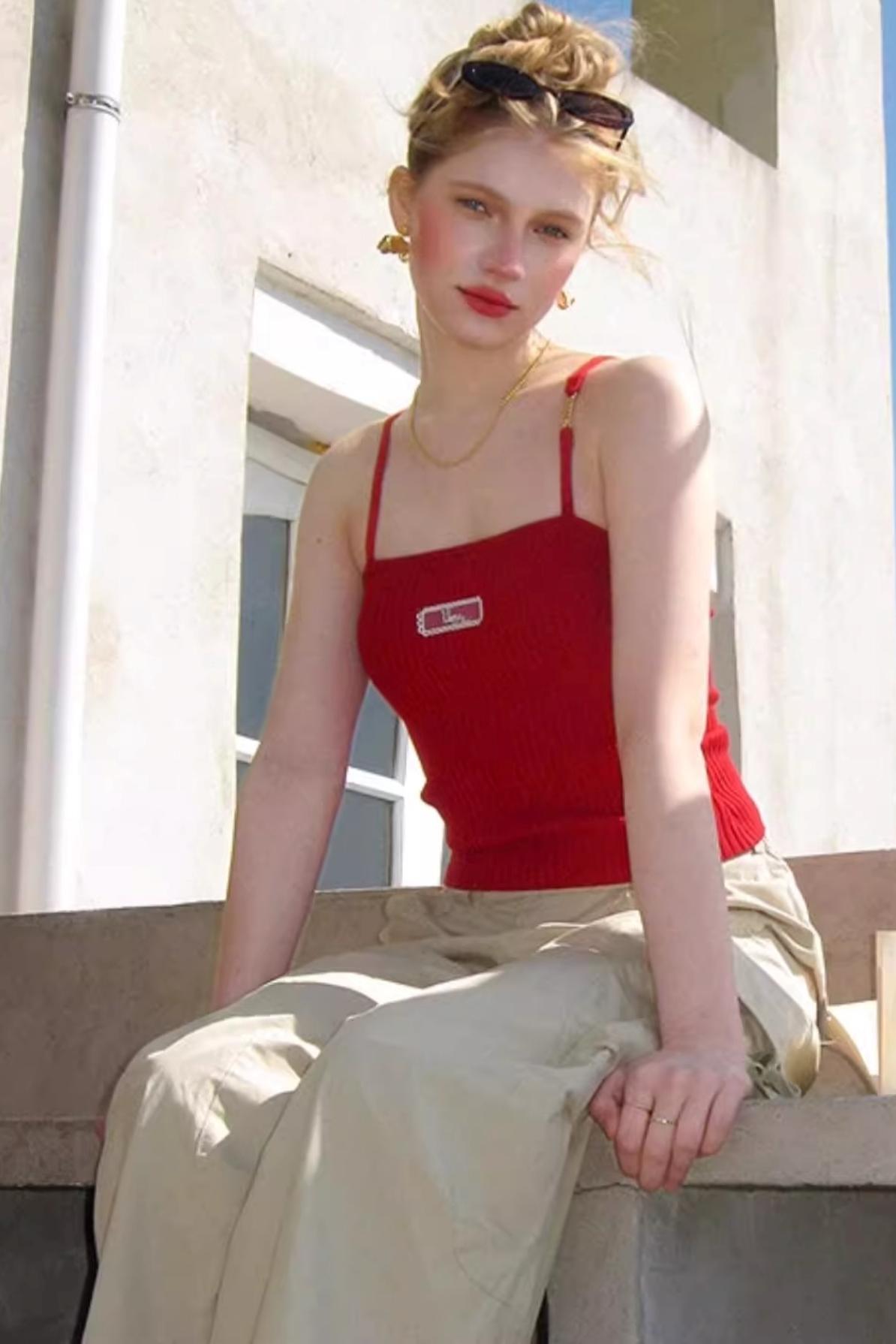 Uena Lace Knit Camisole