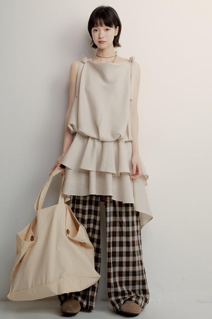 Tramp Geometric Slouchy Pants