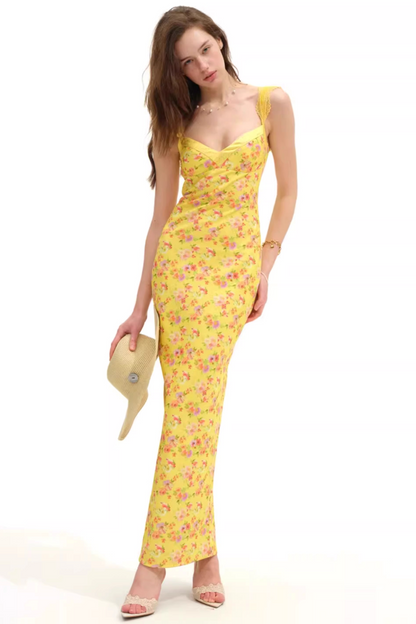 Romantic Polka Dot Lace Dress