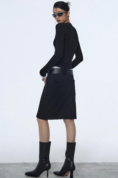 Slimming Knitted Base Top