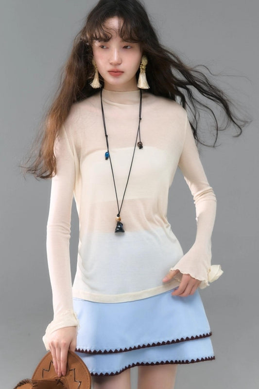 Original Island Rose Tencel Knit Top