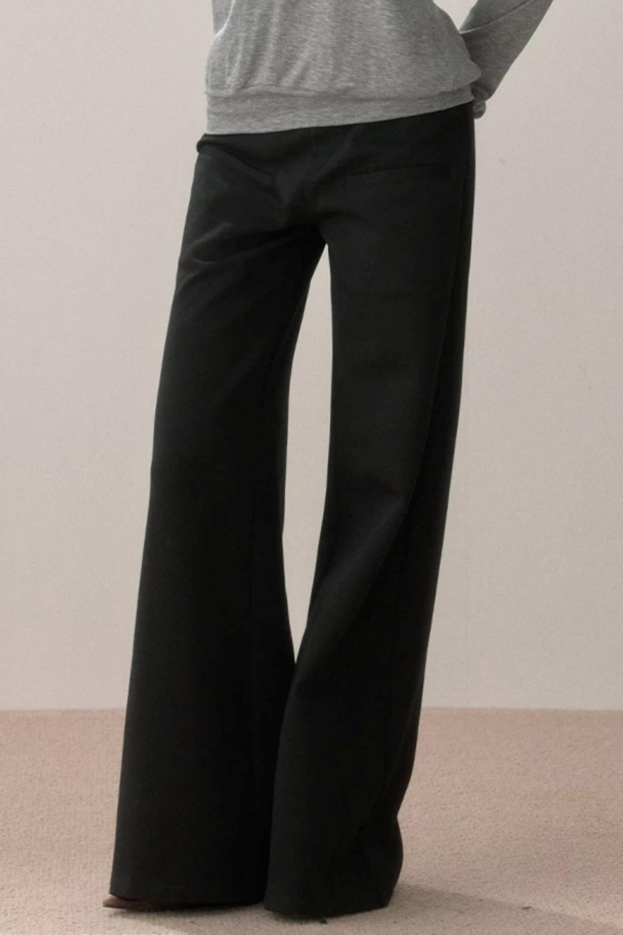 Retro Lace Splicing Pants