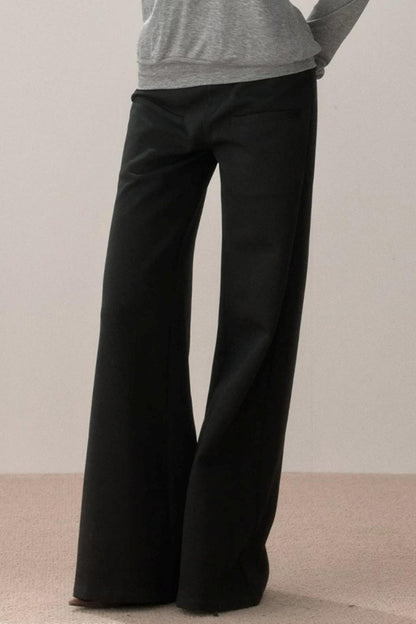 Retro Lace Splicing Pants