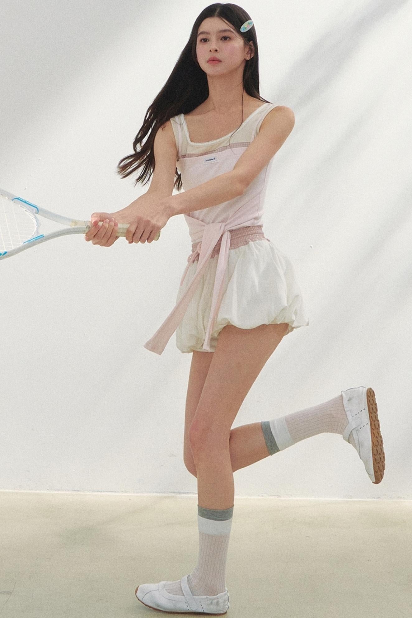 Retro Multicolor Layered Vest