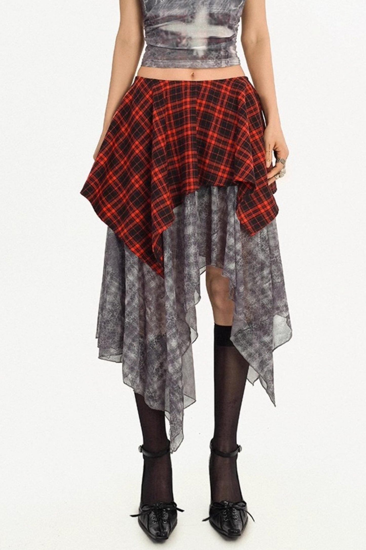 Original American Retro Layered Skirt