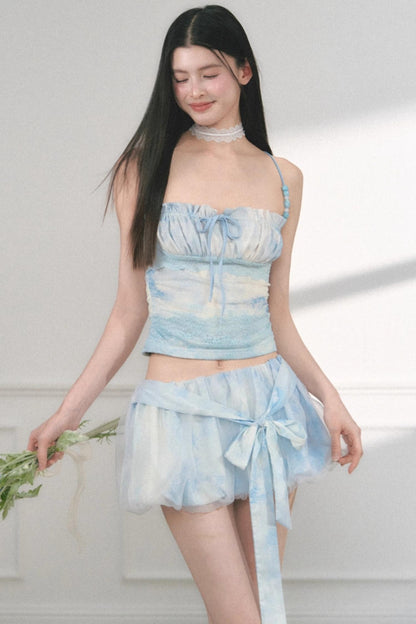 Sea Salt Jasmine Bustier Skirt
