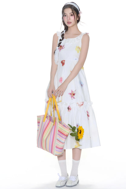 Floral Fairy A-Line Dress