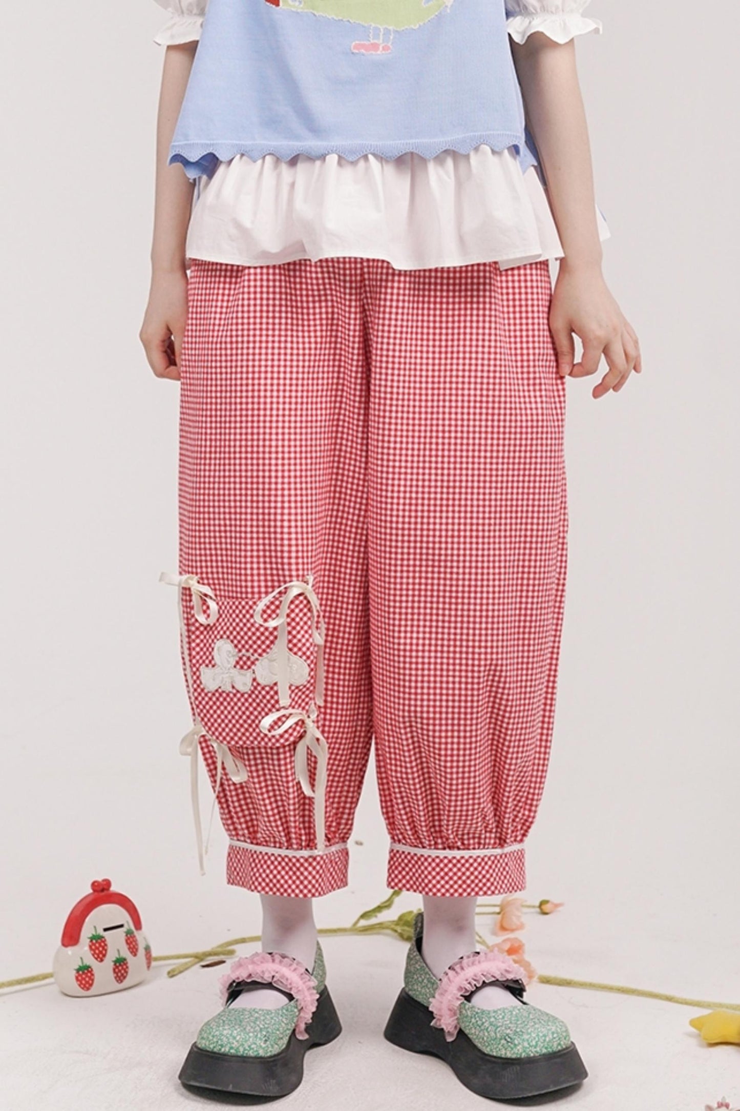 Rabbit Hole Summer Check Pants