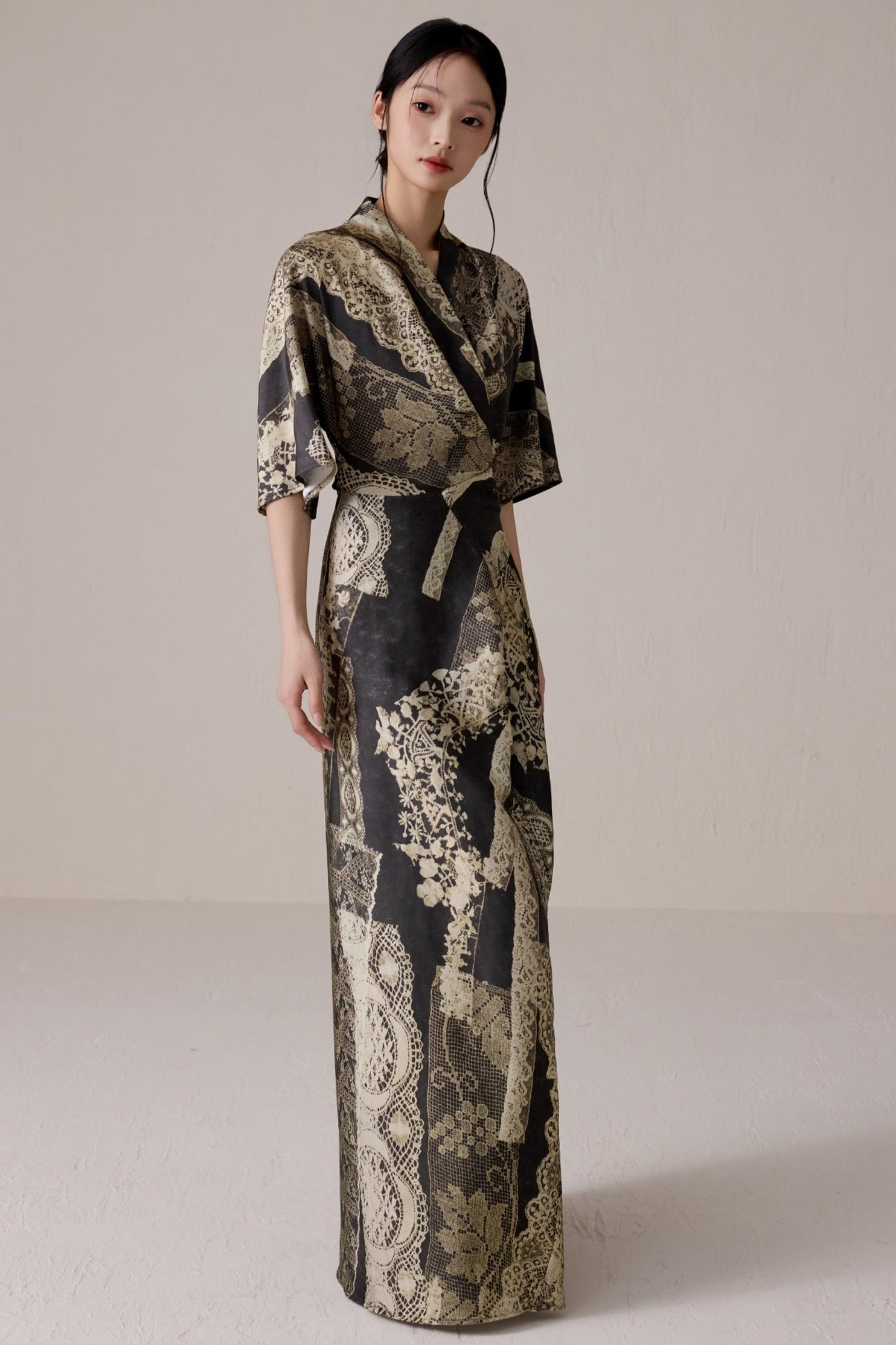 Ethnic Elegance Maxi Dress