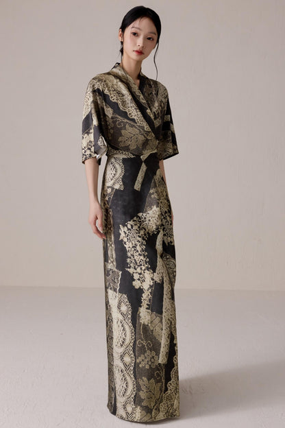 Ethnic Elegance Maxi Dress