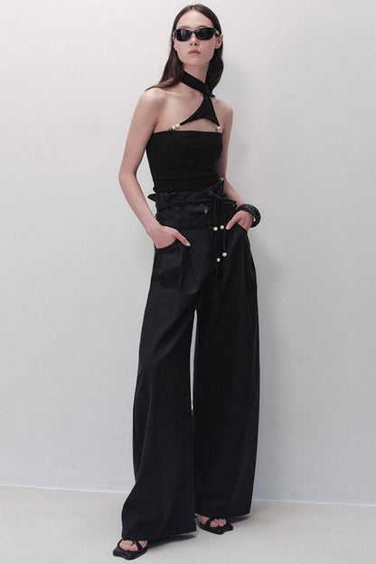 Reflection Black Camisole