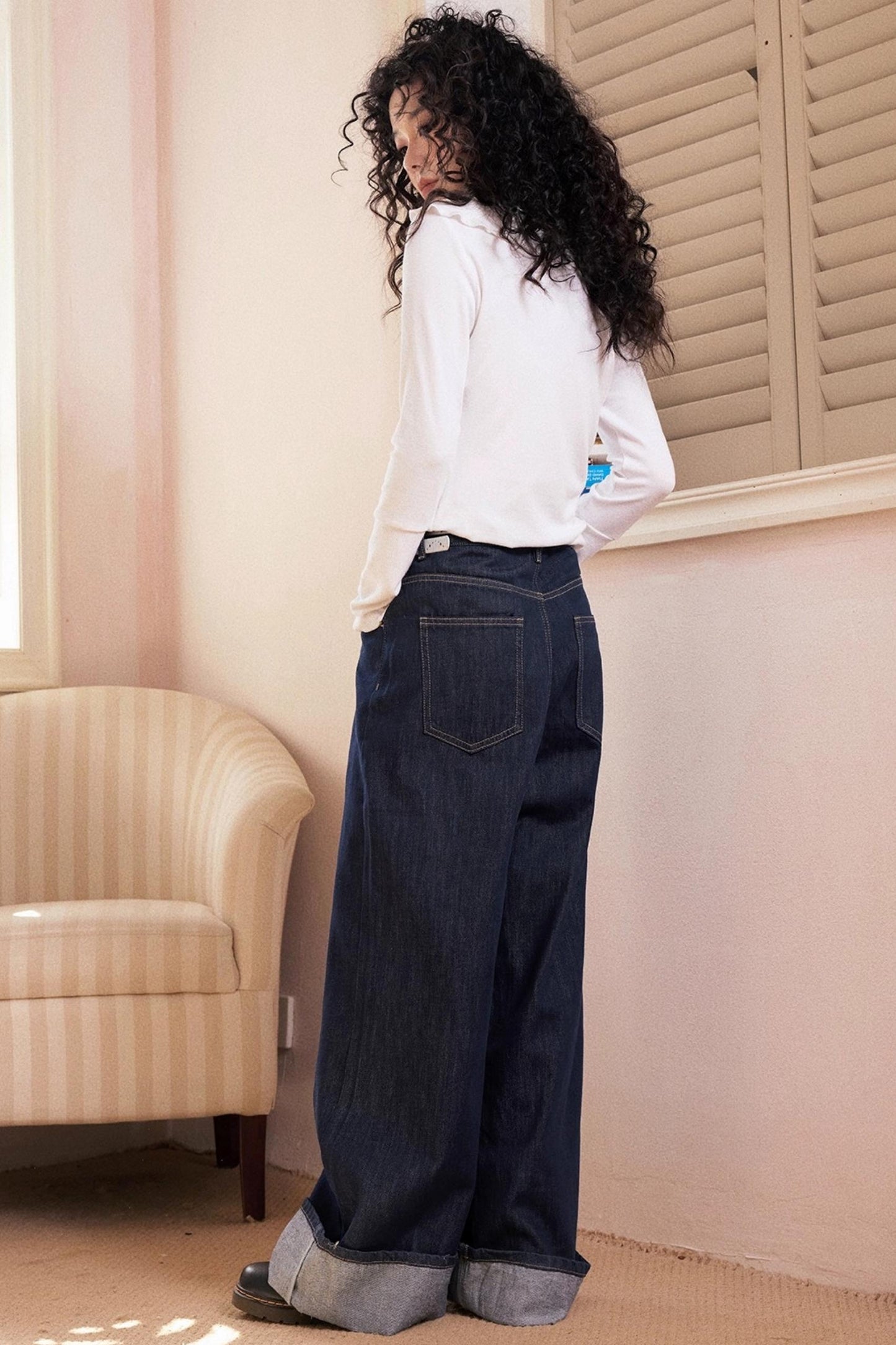 Disorder Loose Wide-leg Jeans