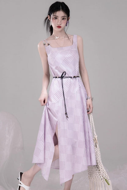 Artistic Halter Dress