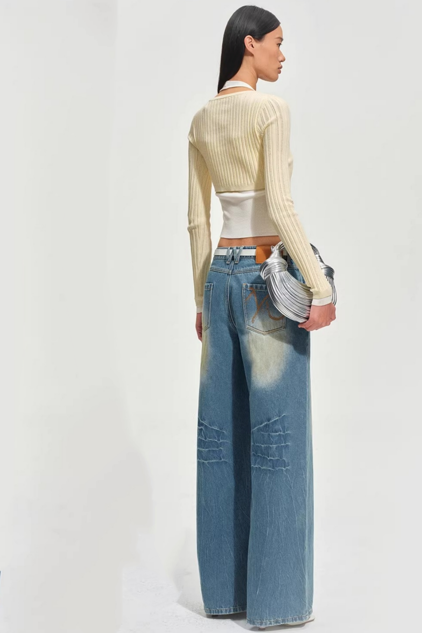 Tencel Linen Knit Cardigan