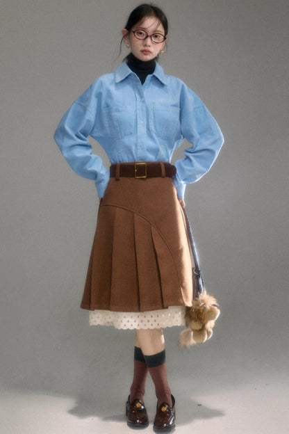 Oak Hazelnut Wool Jacket Set-Up