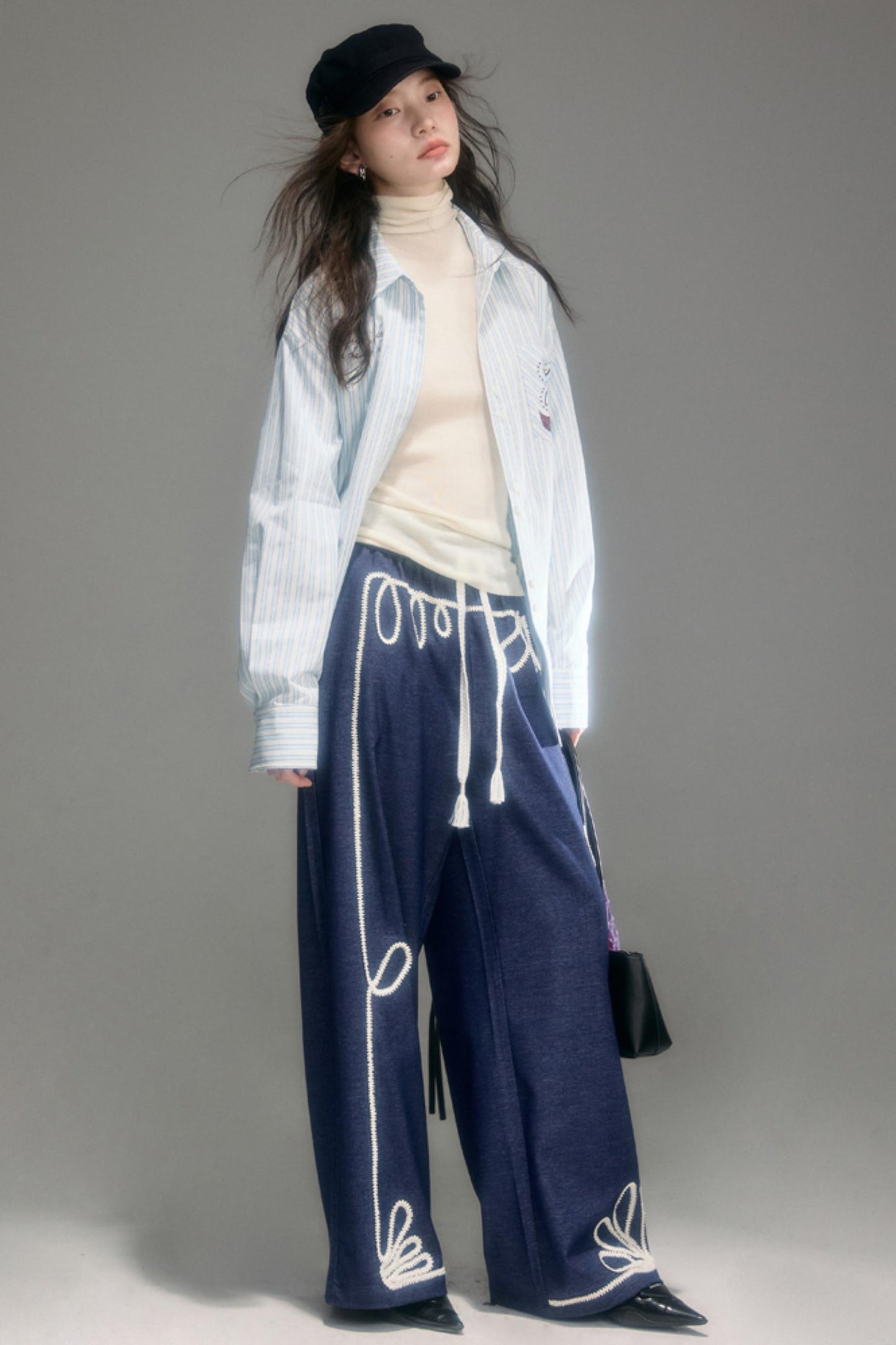 Flying Lily Striped Shirt