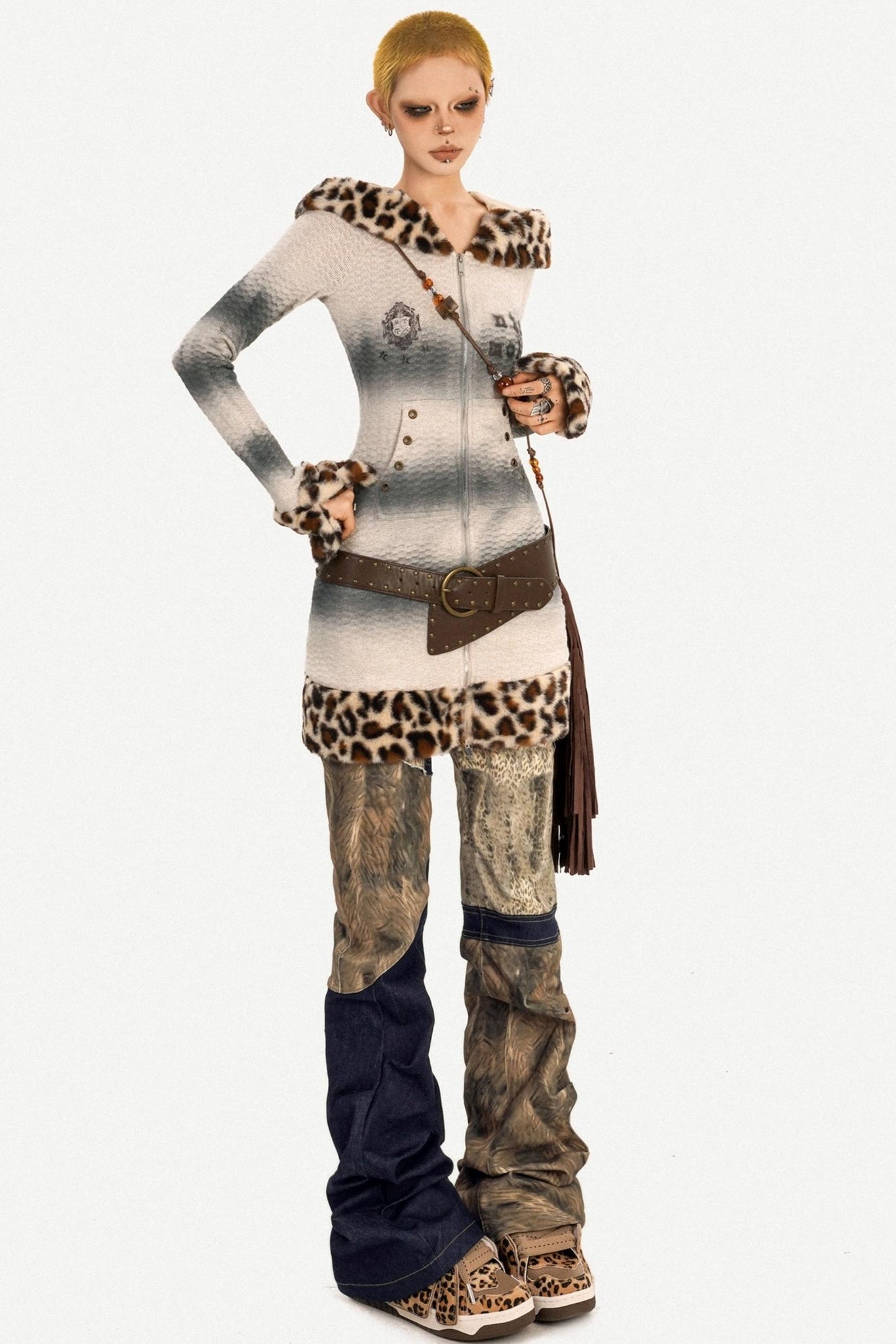 Rebellious Retro Flared Pants