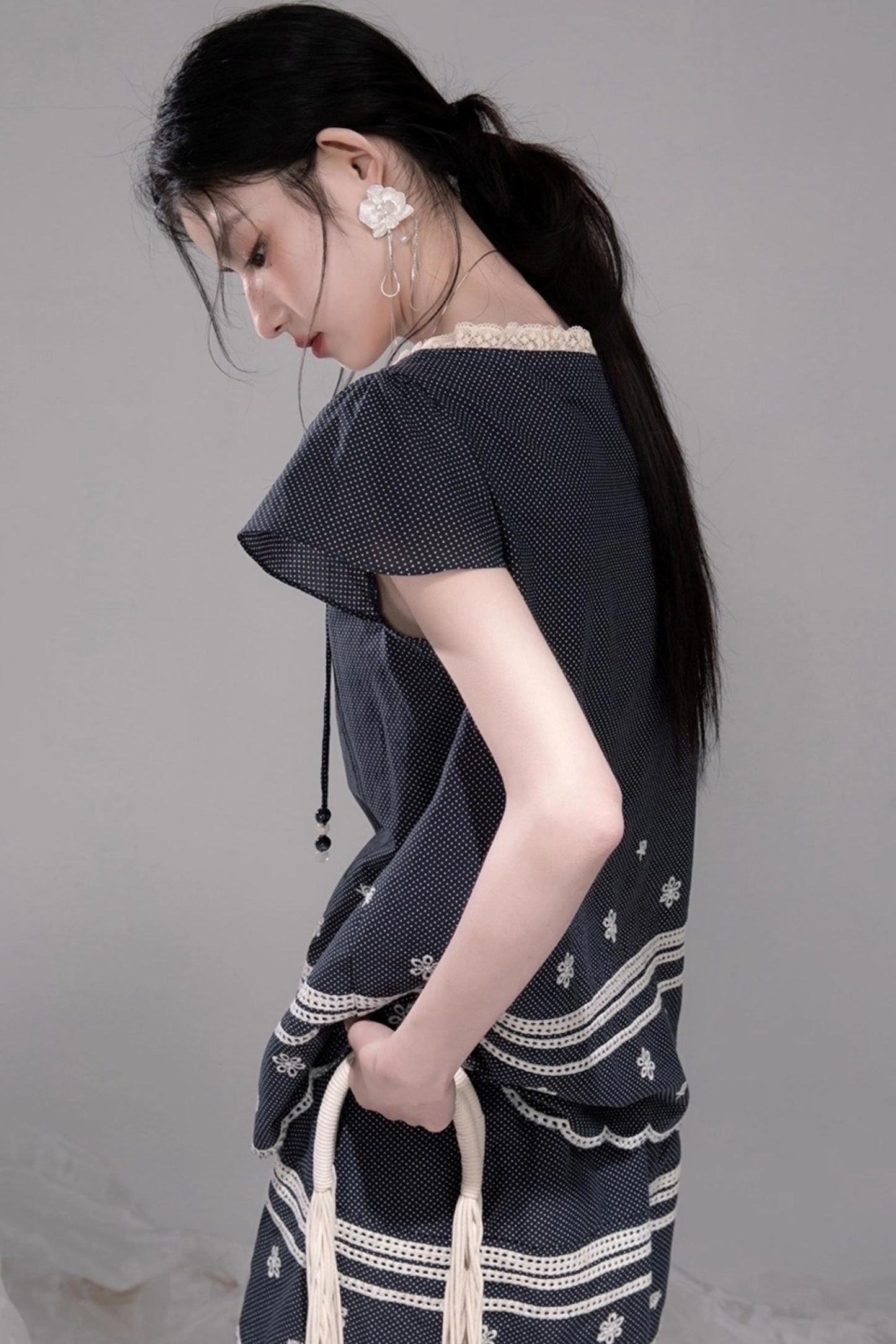 Coconut Sea Embroidered Set