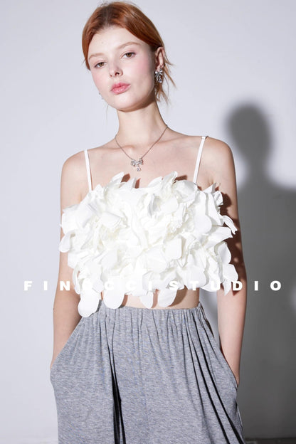 Ultra-Complex Double-Layer Petal Suspender