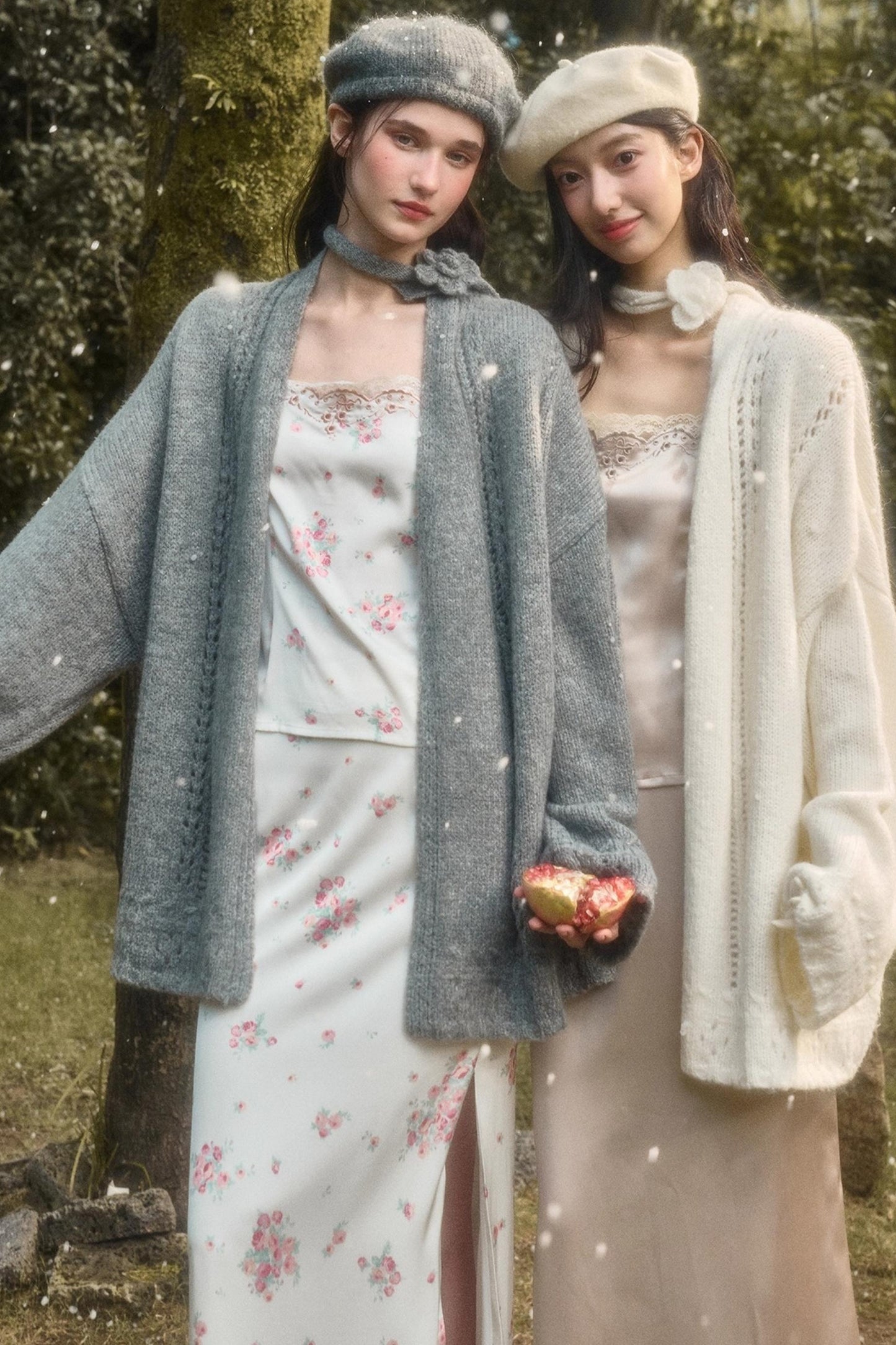 Comfortable Baby Powder Top & Skirt Set-Up