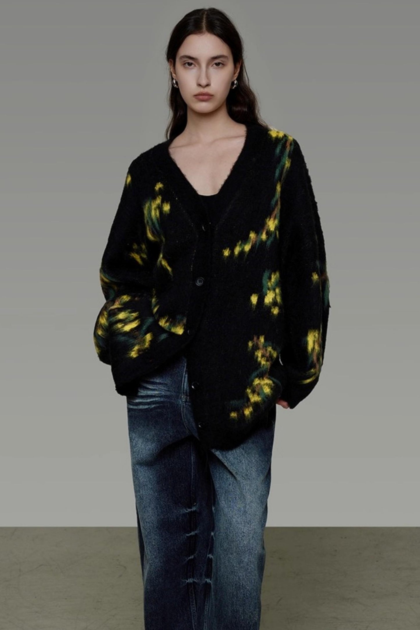 French Lazy Winter Cardigan