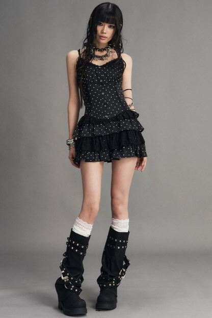 Retro Polka Dot Dress
