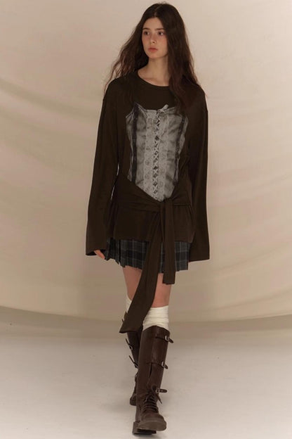 Amber Long-Sleeved T-shirt