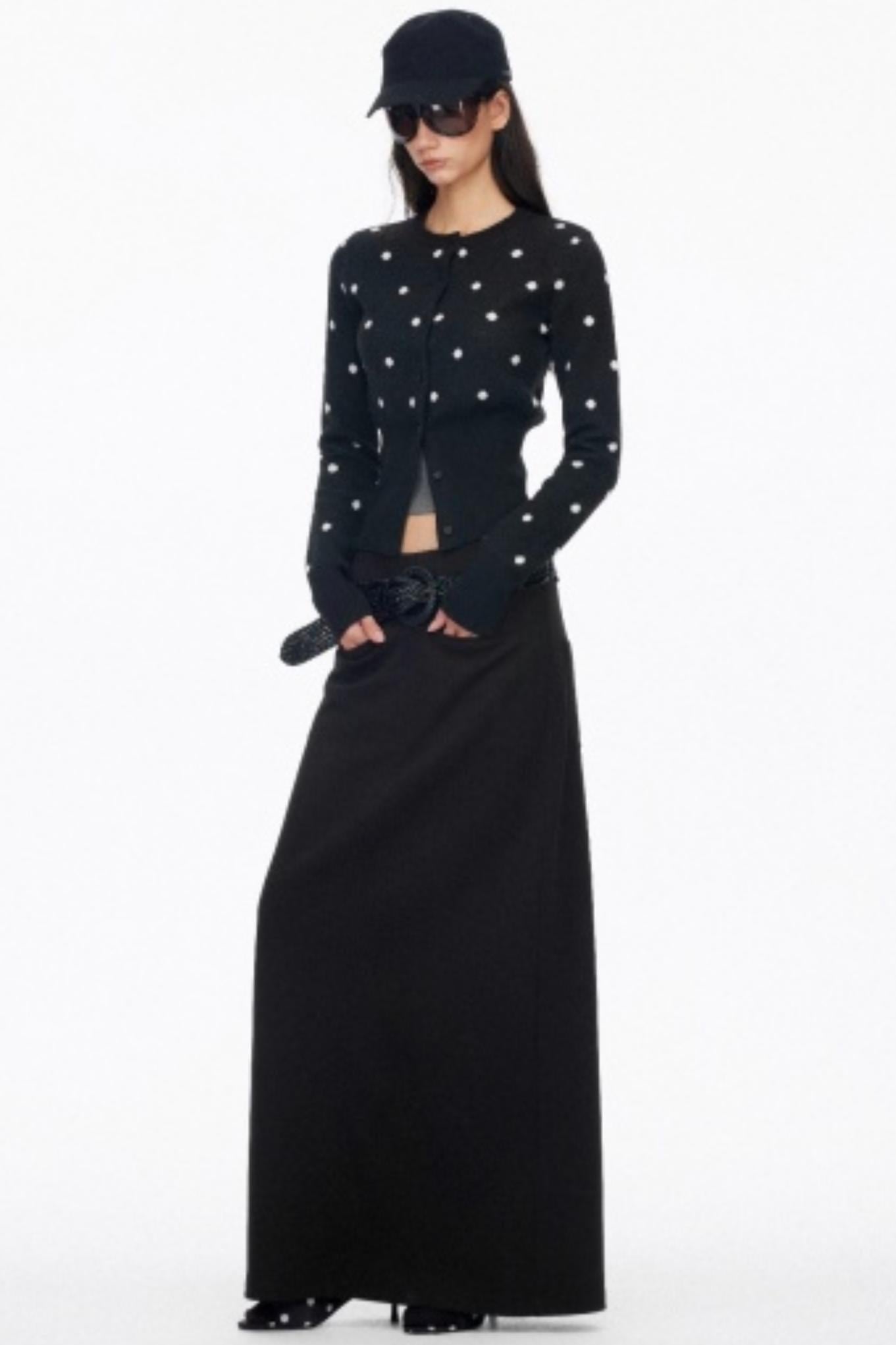 Versatile Slimming Straight Skirt