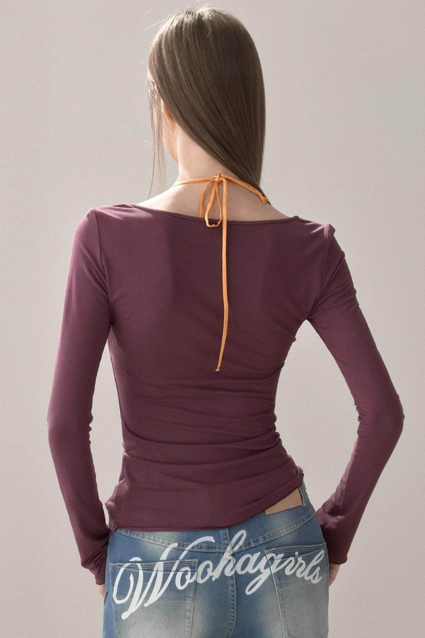 Slim Fit Cross-Tie T-Shirt
