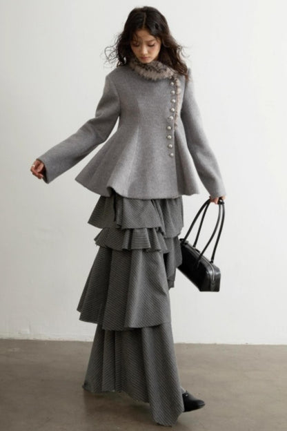 Retro Leopard Wool Top