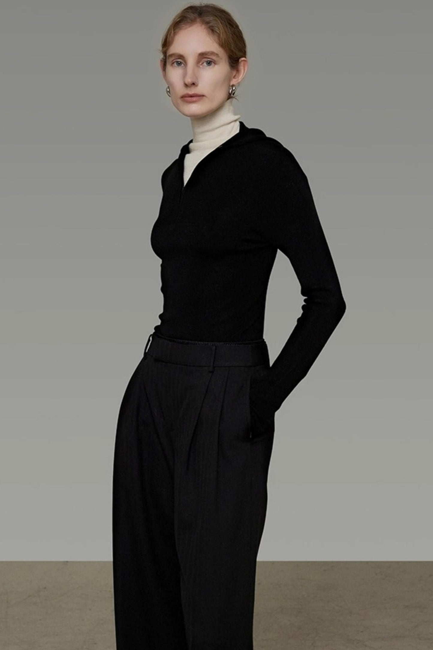 Slim Knitted Base Sweater