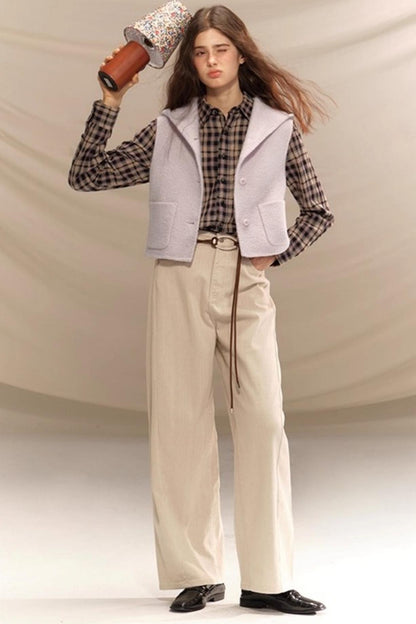Twilight Apricot Twill Trousers
