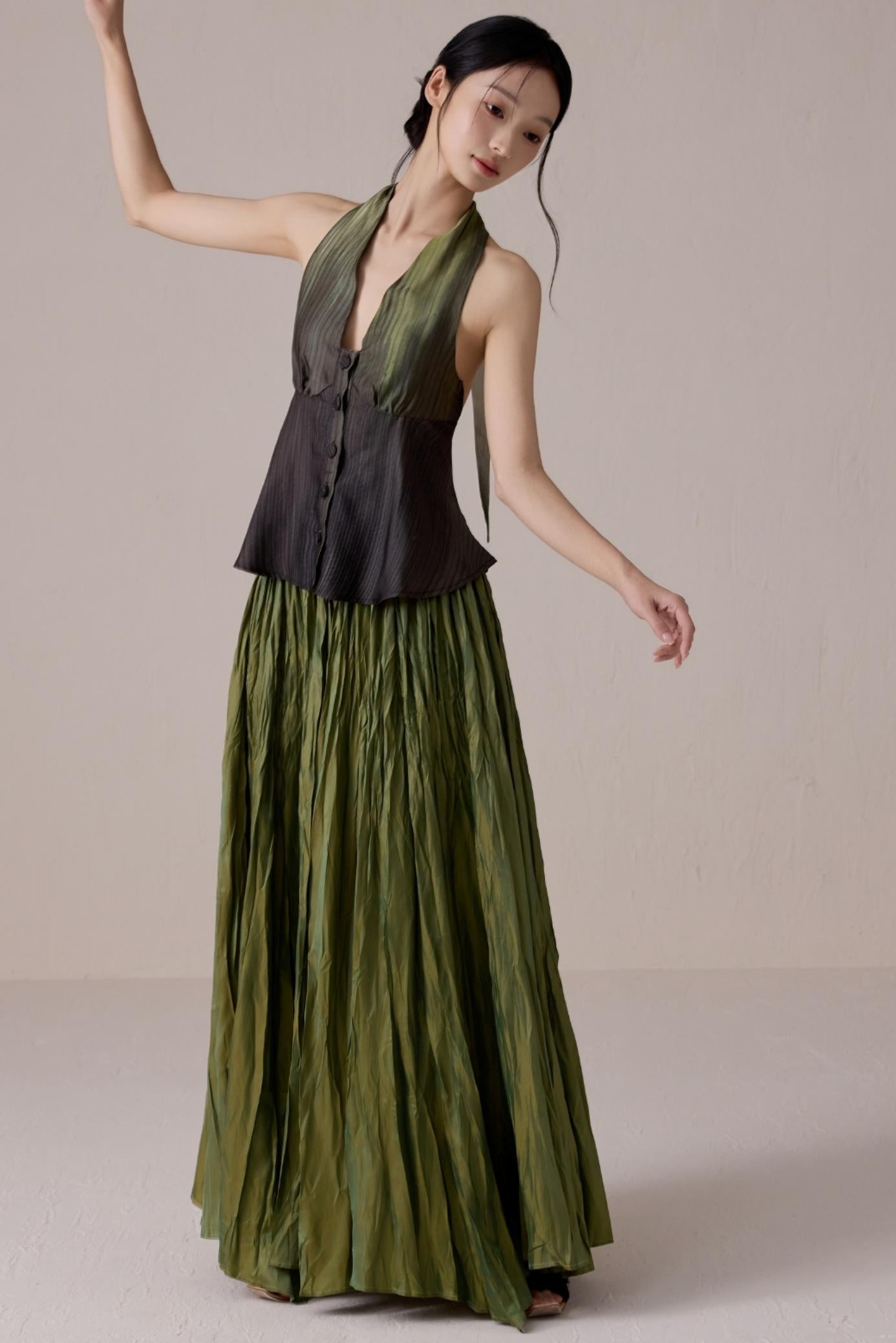 Summer Gradient Sleeveless Top