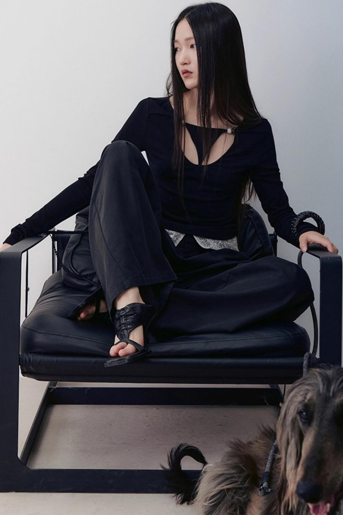 Sheer Silhouette Top