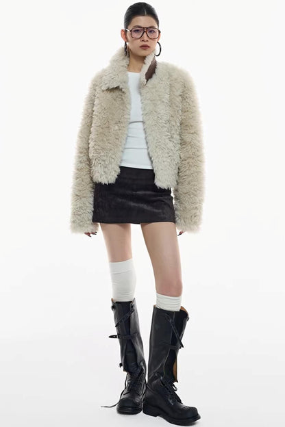 Chenille Velvet Hip Skirt