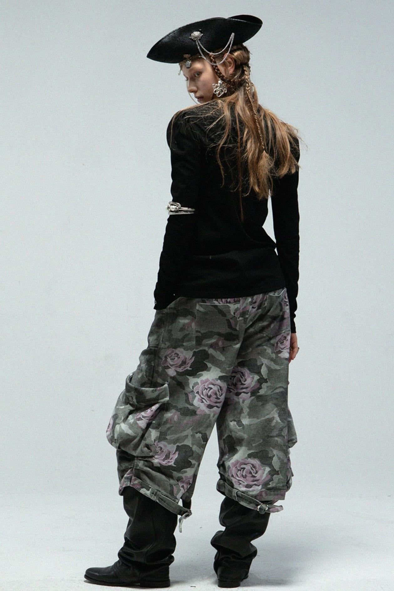 Loose Fit Utility Pants