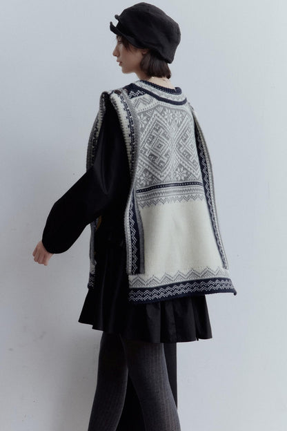 Wool Vest Sweater